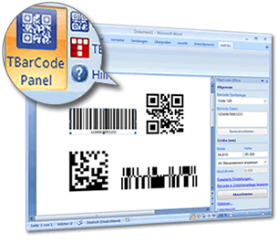 Bar Code Add-In for Microsoft Word